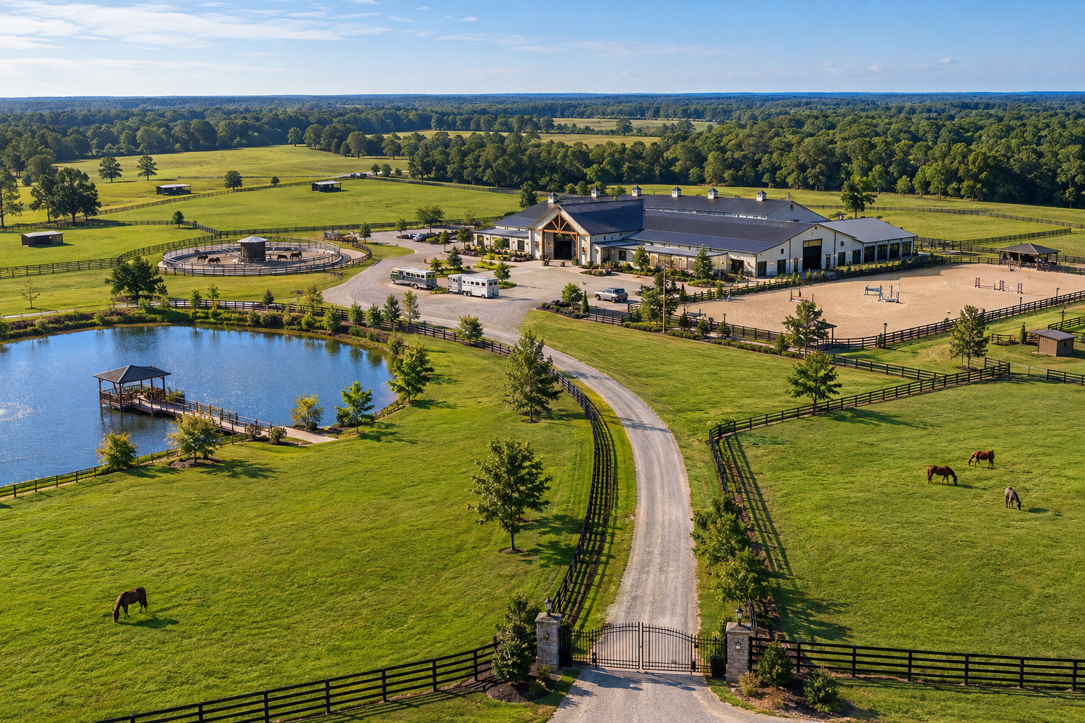 How Do You Finance a $2+ Million Horse Farm? When Owner Financing Makes Sense